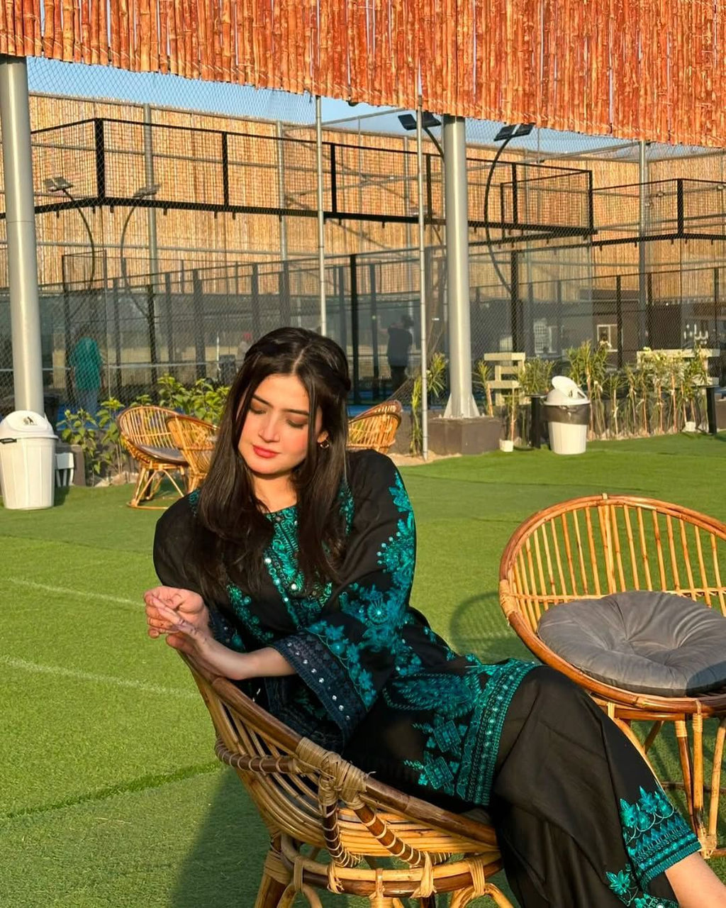 FABLOZ New Designer Party Wear Top- Pant and Dupatta With Heavy Embroidery Work