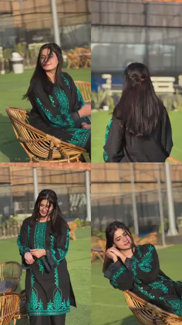 FABLOZ New Designer Party Wear Top- Pant and Dupatta With Heavy Embroidery Work